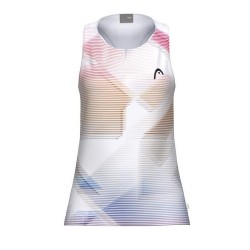 Head Agility T-shirt Bianca Blu Femminile