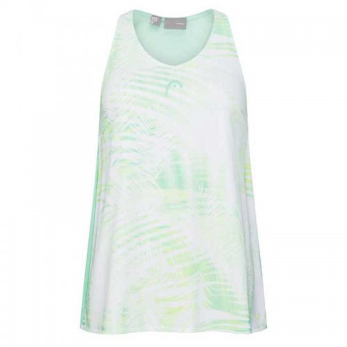 Camiseta Head Agility Tech Verde Pastel Print