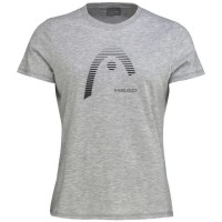 Camiseta Feminina Head Club Lara Cinza