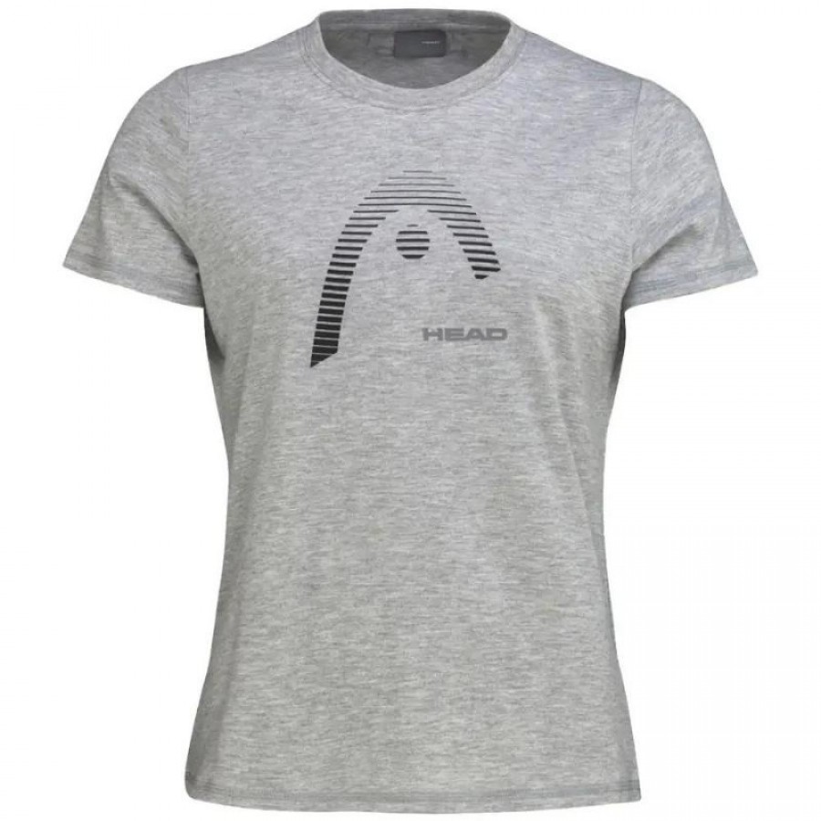 Camiseta Feminina Head Club Lara Cinza