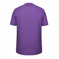 T-shirt Rainbow Purple de la tête
