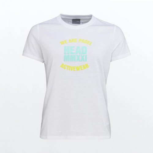 Camiseta Head Skip Blanco Mujer