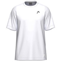 T-shirt Head Slice blanc noir