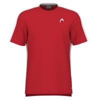 Camiseta Head Slice Rojo Junior  Oferta + Barato