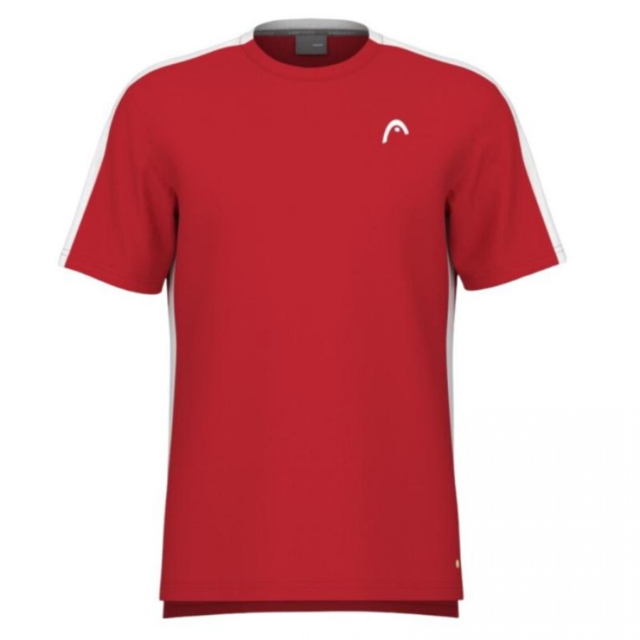 Camiseta Head Slice Rojo Junior  Oferta + Barato