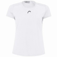 T-shirt blanc Head Tie Break pour femme