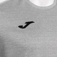Camiseta Joma Olimpiada Cinza Melange Preto