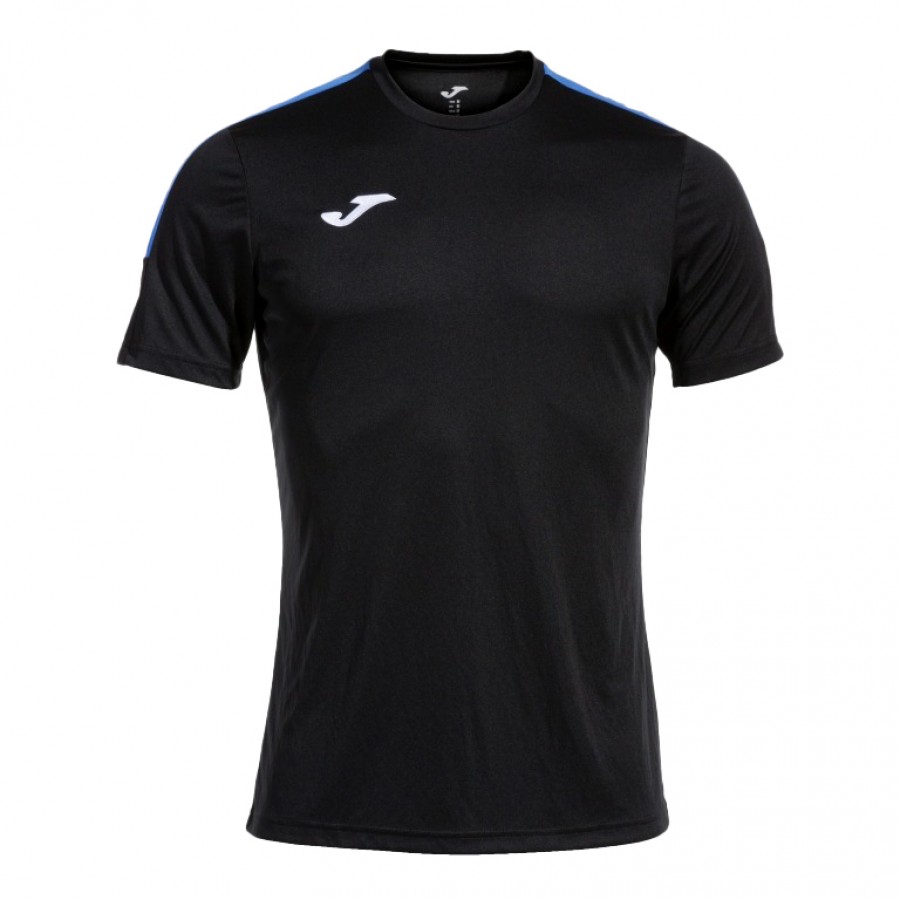 Camiseta Joma Olimpida Preto Azul Royal