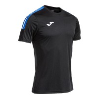 Camiseta Joma Olimpida Preto Azul Royal