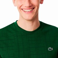 Camiseta Lacoste Novak Djokovic Ultra Dry Verde