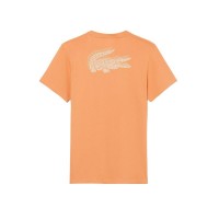 Lacoste Sport Graphic Orange T-Shirt