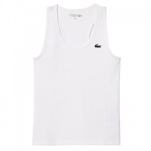Camiseta Lacoste Sport Slim Fit Blanco