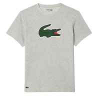 Camiseta Lacoste Ultra Dry Gris  Oferta + Barato