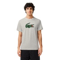 Camiseta Lacoste Ultra Dry Gris  Oferta + Barato
