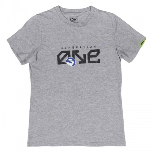 Camiseta Lok Gen One Gris Mujer