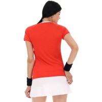 Camiseta Lotto Squadra II Naranja Mujer