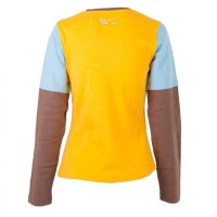 Camiseta Manga Larga Varlion MD M/L06-MC617 Amarillo Mujer  Oferta + Barato