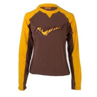 Camiseta Manga Larga Varlion MD M/L06-MC627 Marron Mujer