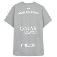 Camiseta Nox Agustin Tapia Sponsors AT10 Gris 2024  Oferta + Barato