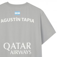Camiseta Nox Agustin Tapia Sponsors AT10 Gris 2024  Oferta + Barato
