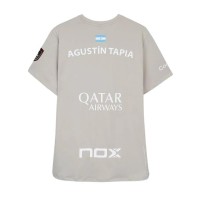 Camiseta Nox Agustin Tapia sponsorizza AT10 Gris Claro 2026
