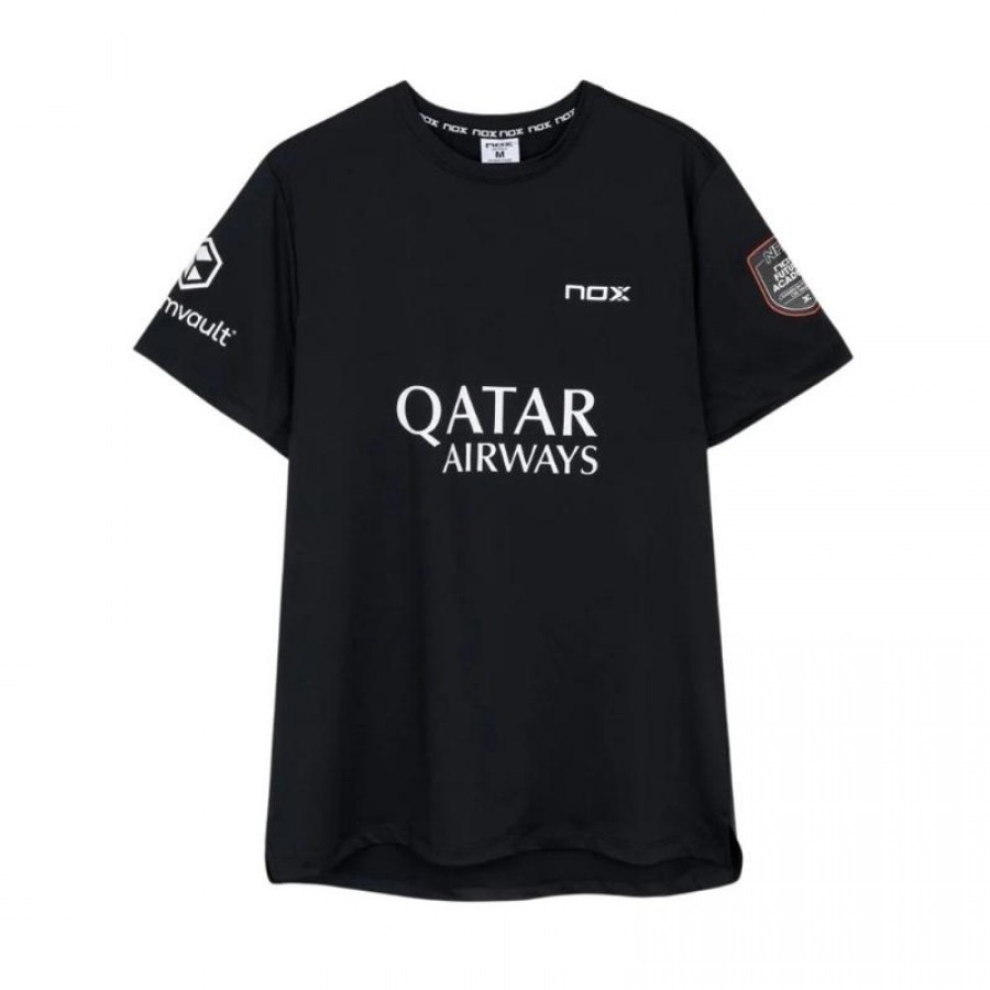 Camiseta Nox Agustin Tapia sponsorise AT10 Negro 2026