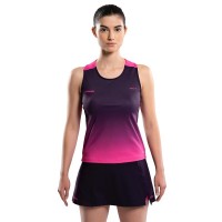Camiseta Nox Pro Morado Rosa Degradado Mujer