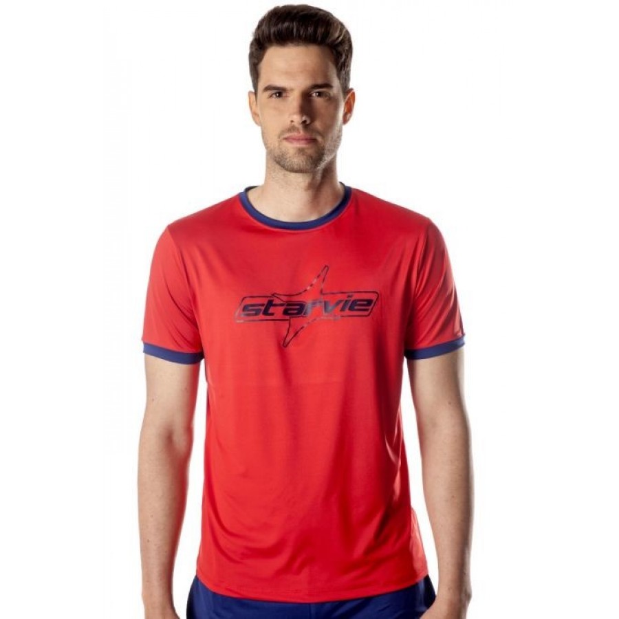 Réseau de ven T-shirt Star feu PADELPOINT Réseau de ven T-shirt Star feu