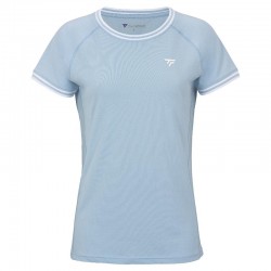 Camiseta feminina Tecnifibre Team Stretch Glacier Blue