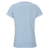 Camiseta feminina Tecnifibre Team Stretch Glacier Blue