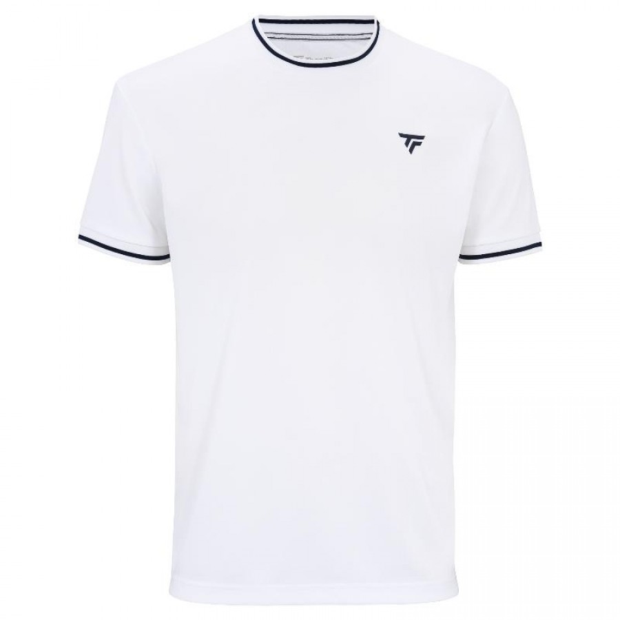 Camiseta branca da Tecnifibre Team Tech