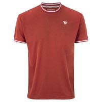Camiseta de terracota da Tecnifibre Team Tech