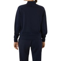 Chaqueta Asics Court Warm Up Azul Medianoche Mujer