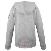 Chaqueta Babolat Exercise Gris Jaspeado Junior