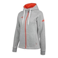 Chaqueta Babolat Exercise Gris Jaspeado Mujer