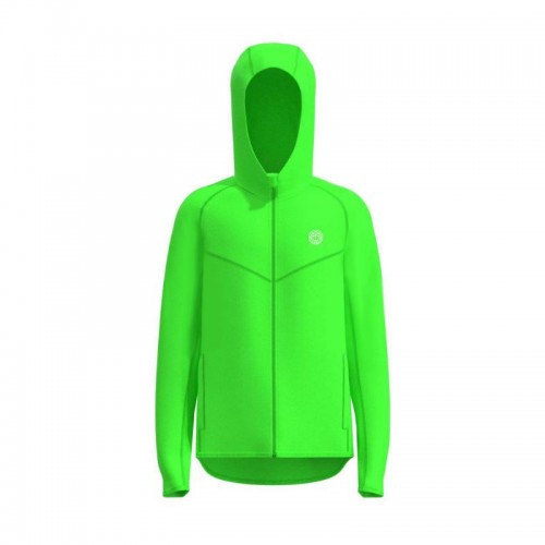Chaqueta Bidi Badu Crew Hood Verde Neon