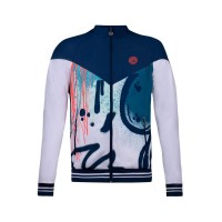 Veste Bidi Badu Hayo Blanc Bleu Fonce