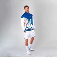Veste Bidi Badu Hayo Blanc Bleu Fonce