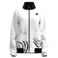 Chaqueta Bidi Badu Melbourne Blanco Negro Mujer