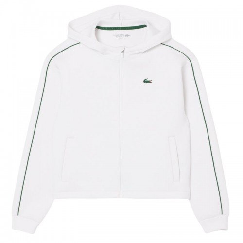 Chaqueta Lacoste Ultra Dry Blanco Mujer