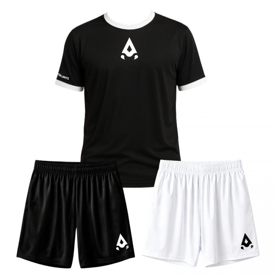 Conjunto Alacran Wild Negro X3