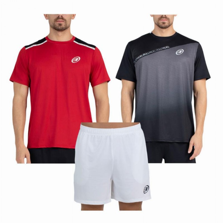 Bullpadel Adventure Summit Blanc Set x3