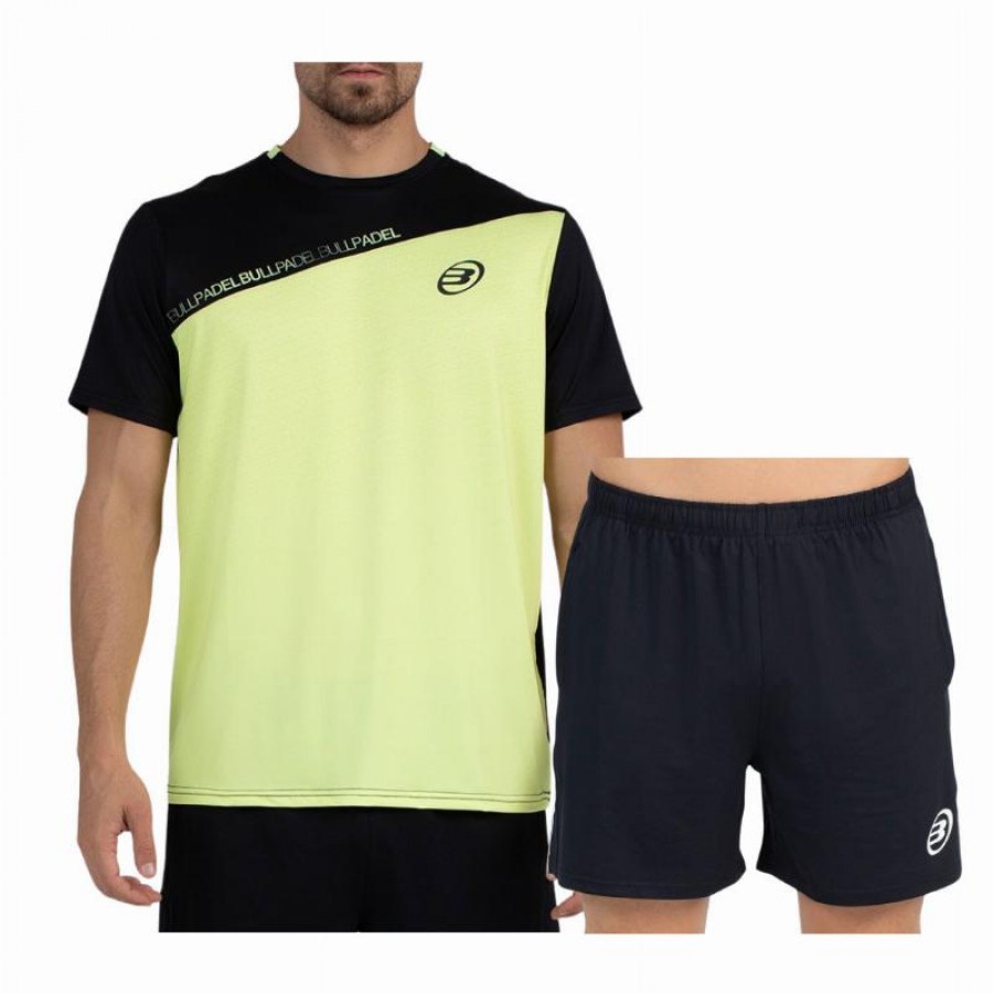 Bullpadel Summit Performance Jaune Noir Set