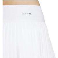 Adidas Club Pleat White Skirt PADELPOINT