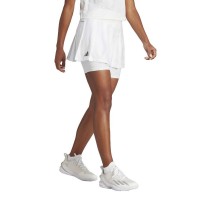 Adidas Pleated Aeroready Pro Black White Skirt
