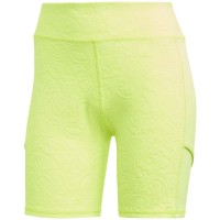 Adidas Pleated Aeroready Pro Black Lime Skirt