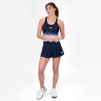 Falda Bidi Badu Crew Ondulada Azul Oscuro  Oferta + Barato