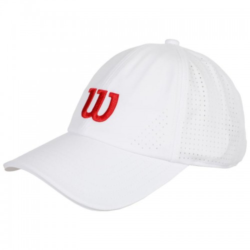 Gorra Wilson Active Perforated Blanco