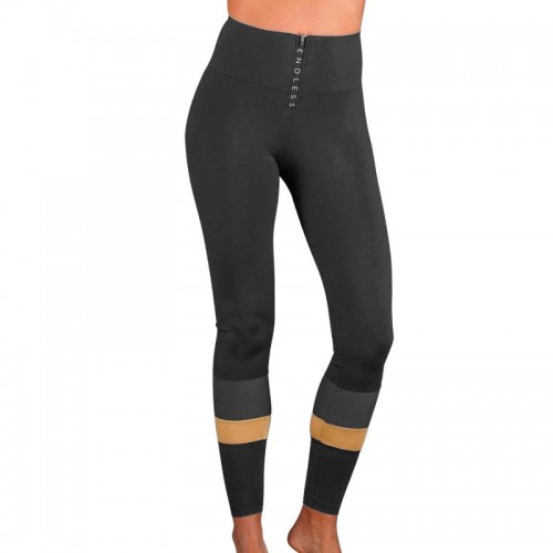 Mallas Endless Zip Negro