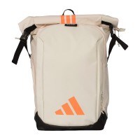 Mochila Adidas Multigame 3.5 Blanco Tiza Naranja